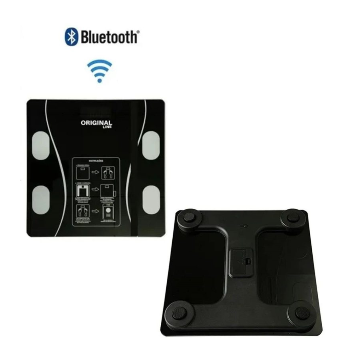Balanza Digital Corporal con Bioimpedancia, Bluetooth y App