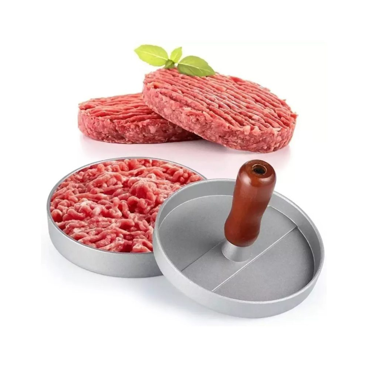 Molde para hamburguesa