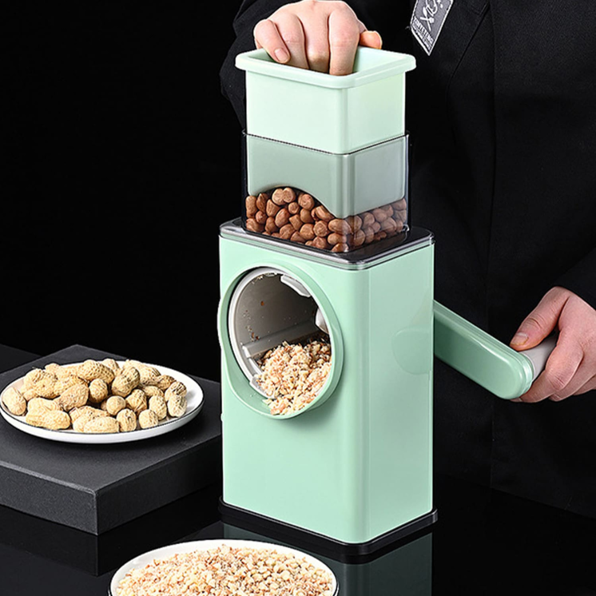 Cortador Rallador Rebanador de Verduras y Vegetales Multifuncional