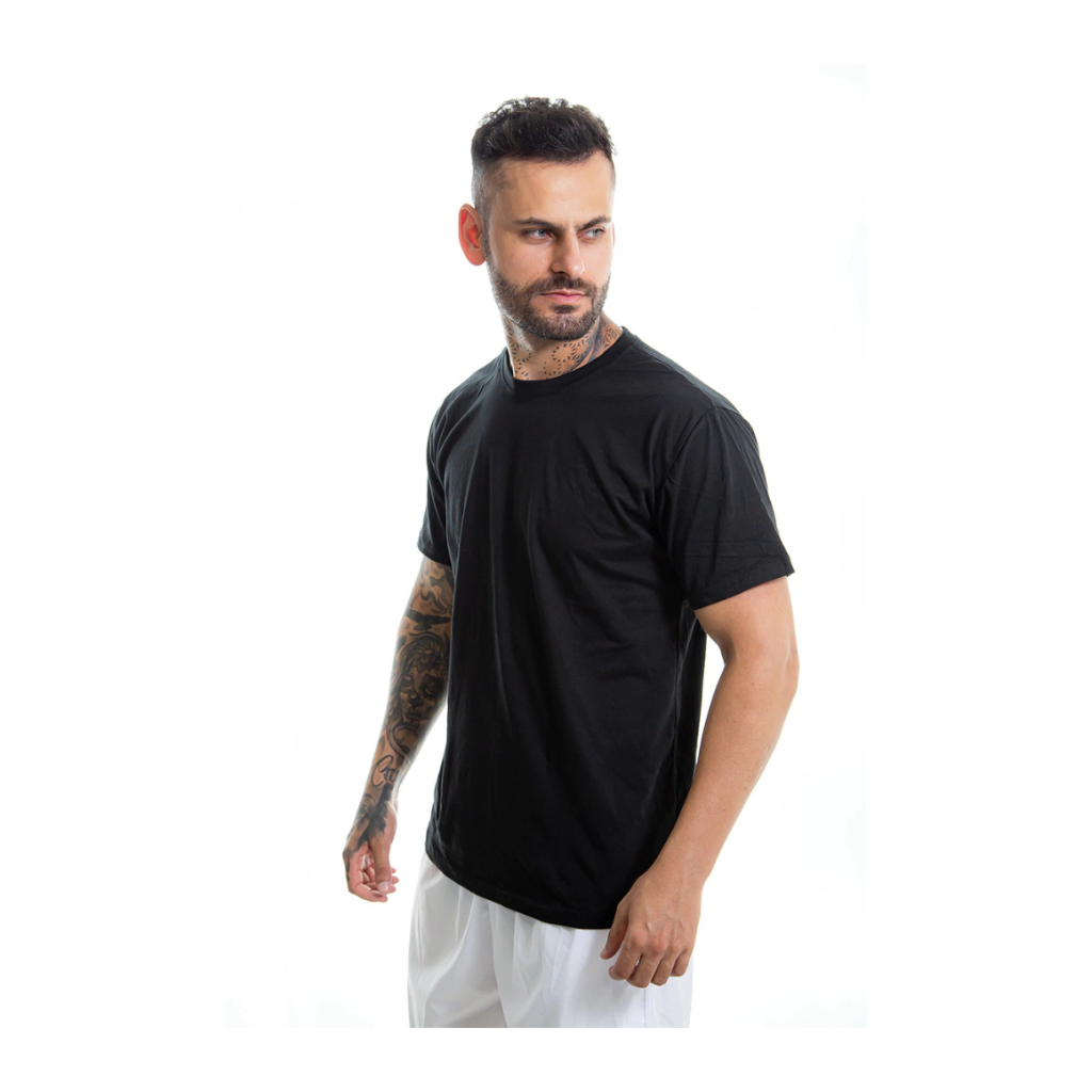 Remera Masculino Negra básica