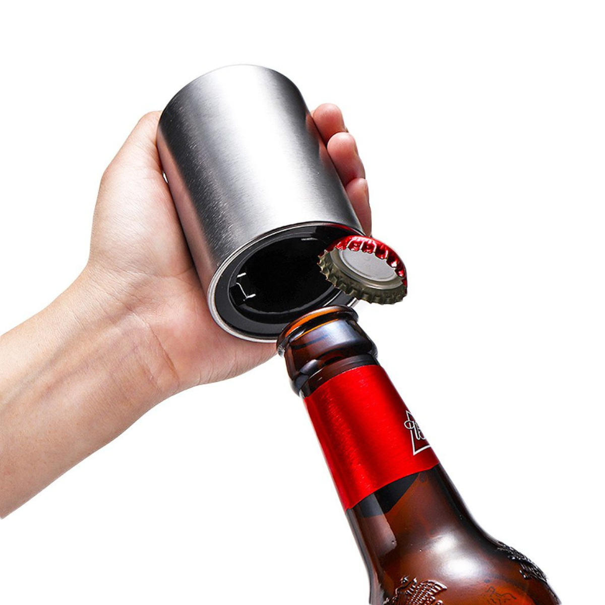 Abridor de Botellas Automático Magnético de Plástico