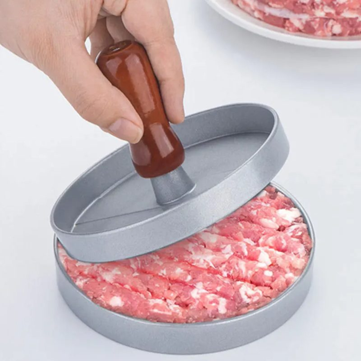 Molde para hamburguesa