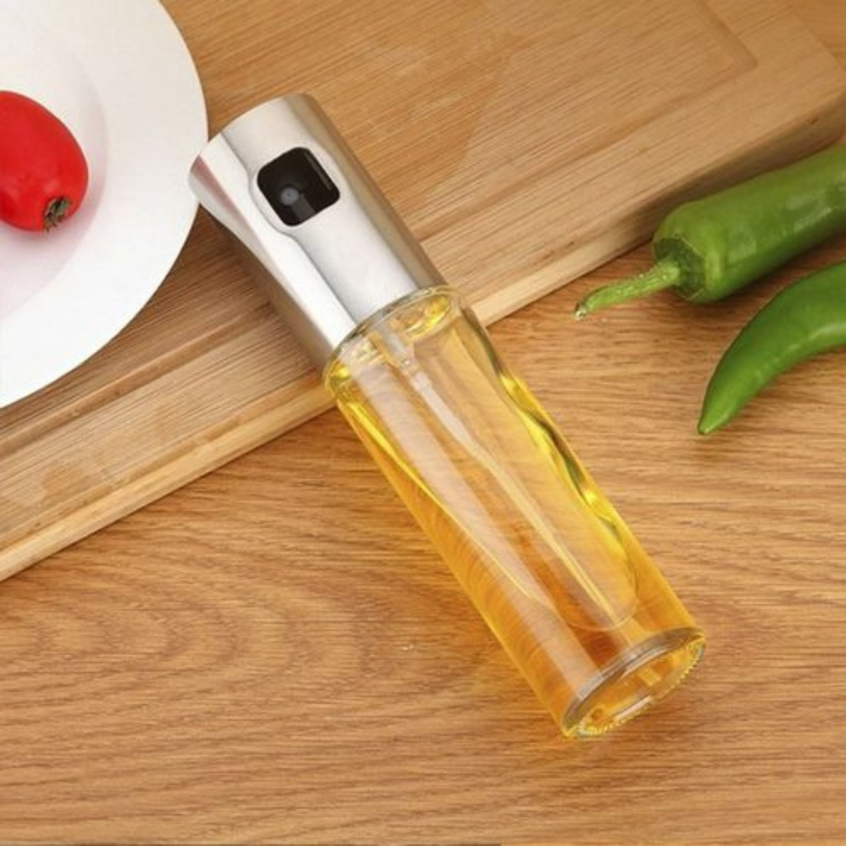 Spray pulverizador para aceite y vinagre de vidrio 100 ml