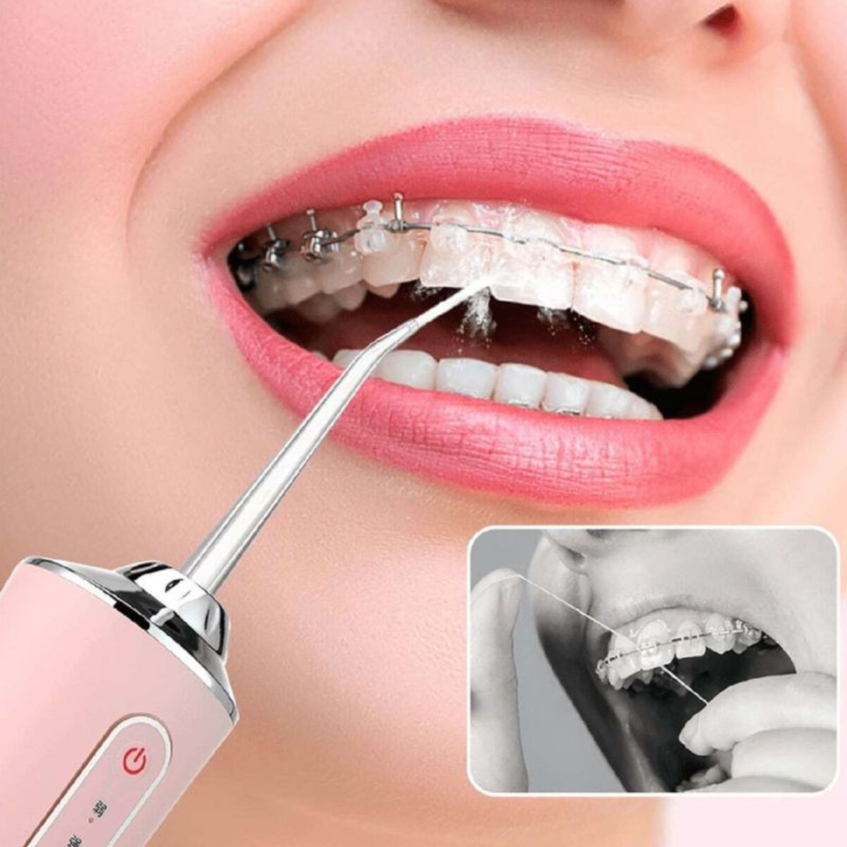 Irrigador Portátil Aparato de Higiene Dental Bucal