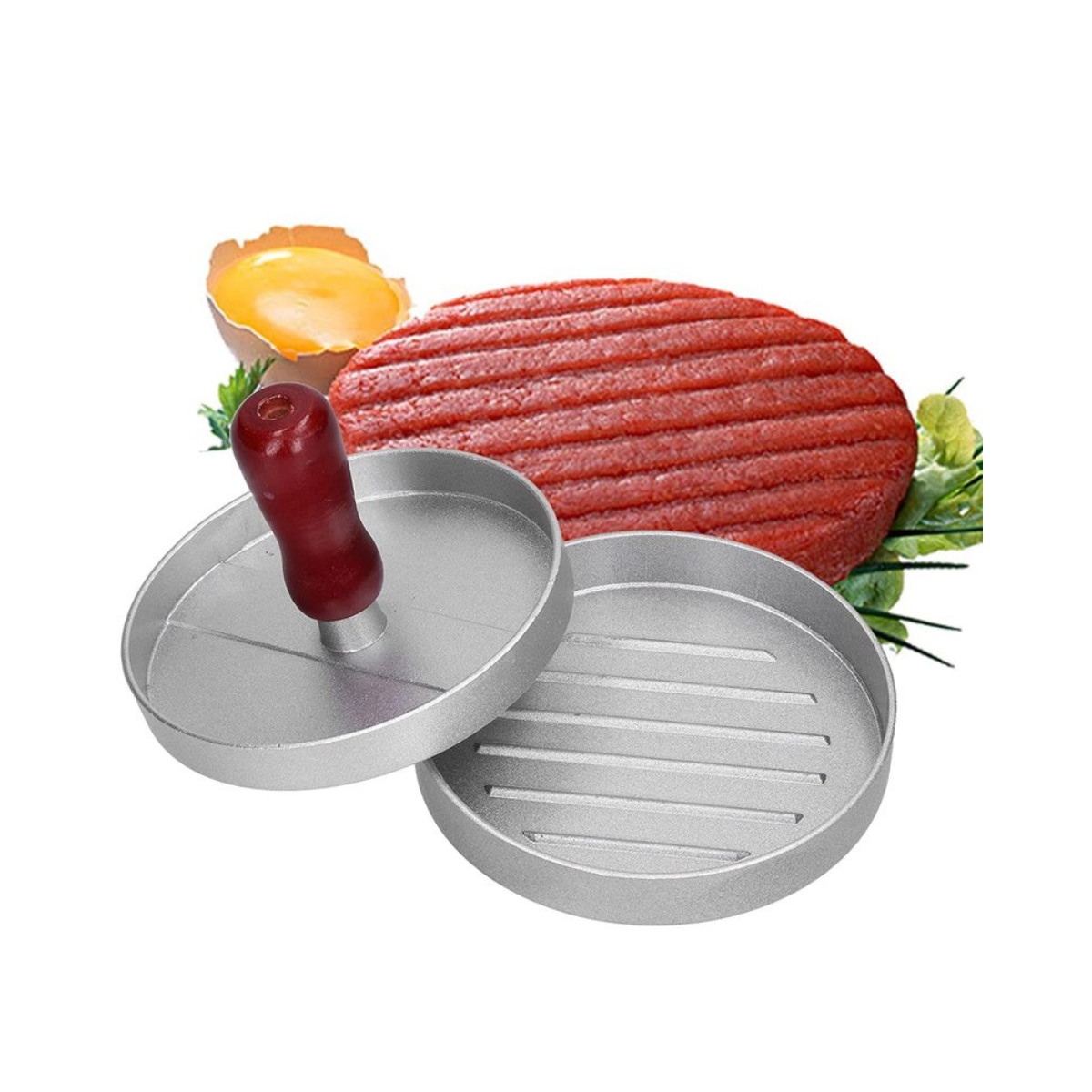 Molde para hamburguesa