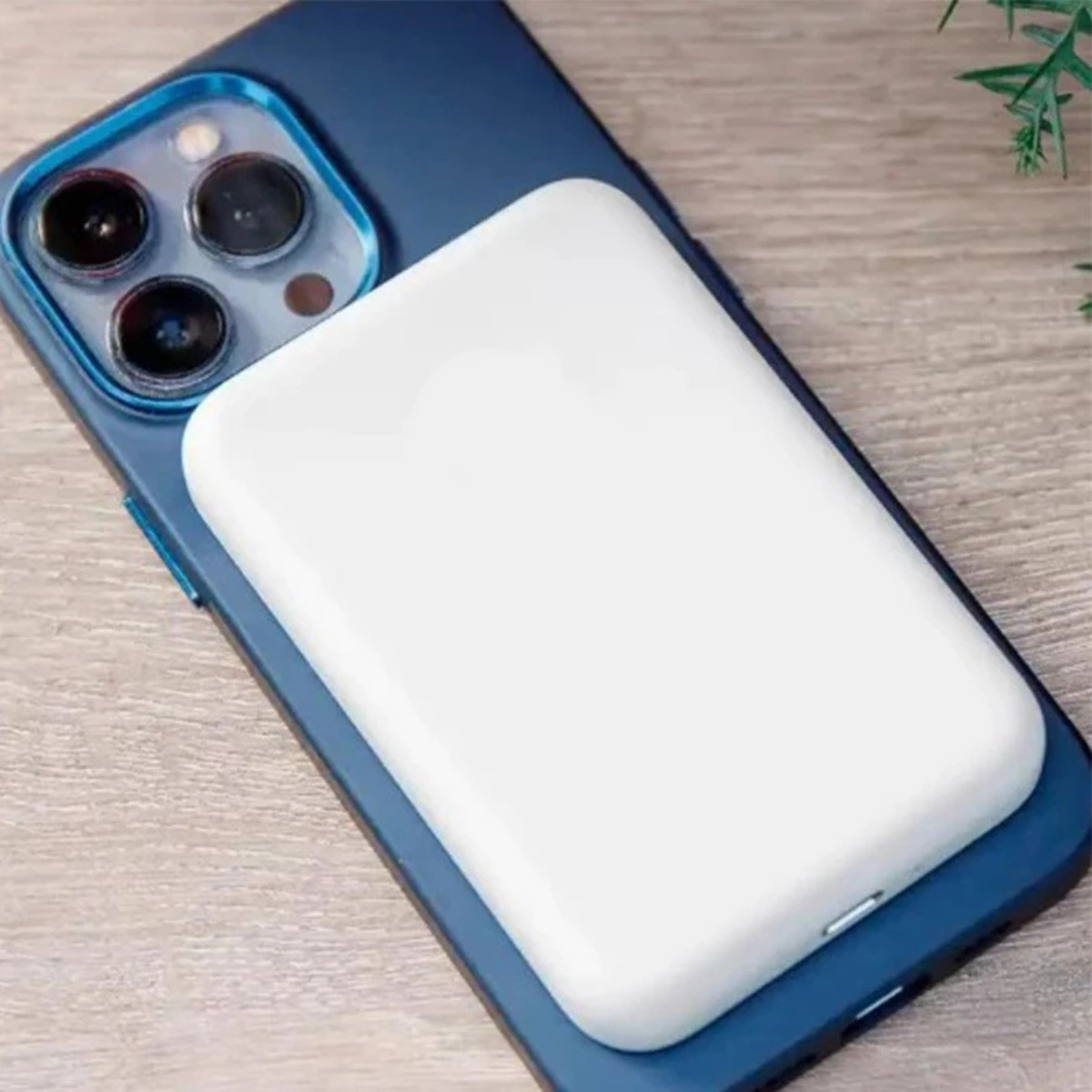 Cargador portátil para iPhone por inducción