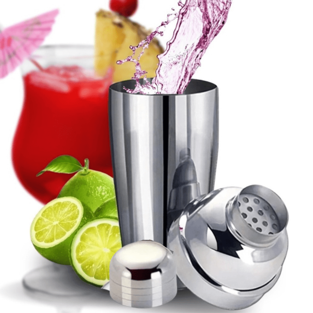 Coctelera para tragos y caipiriña 750ML