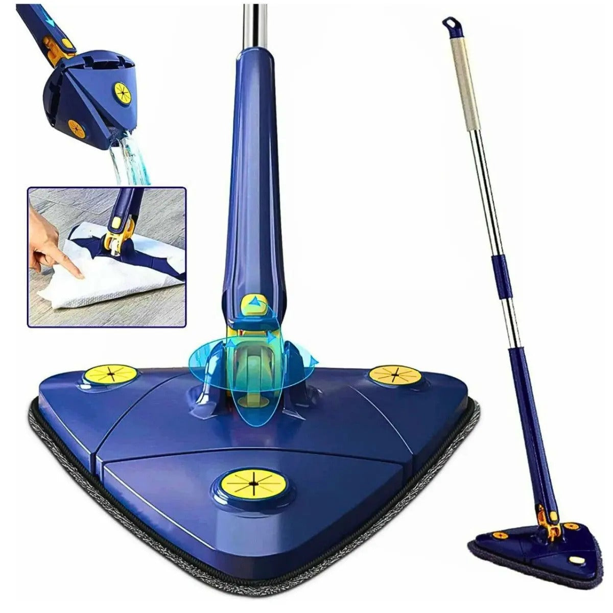 MOP TRAINGULAR LIMPIA FACIL 360º