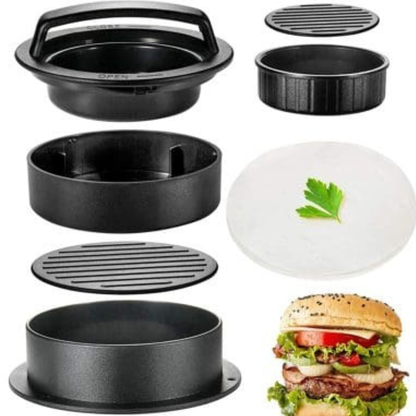 Molde para Hamburguesas Rellenas 3 en 1