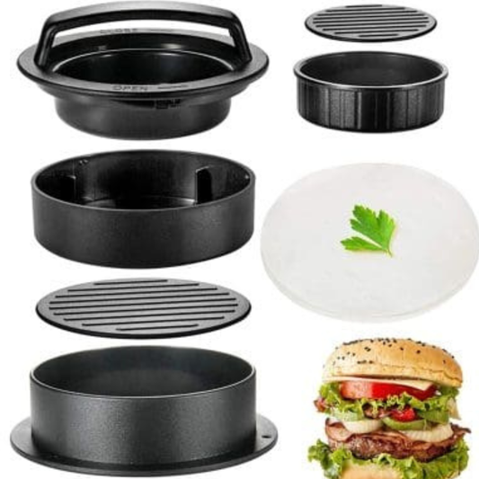 Molde para Hamburguesas Rellenas 3 en 1