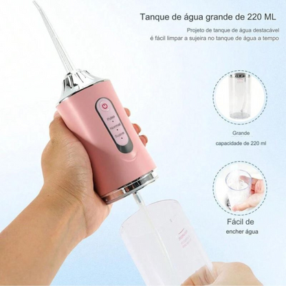 Irrigador Portátil Aparato de Higiene Dental Bucal