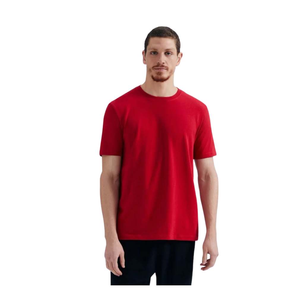 Remera Masculino Rojo básica
