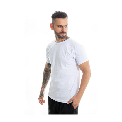 Remera Masculino Blanca básica