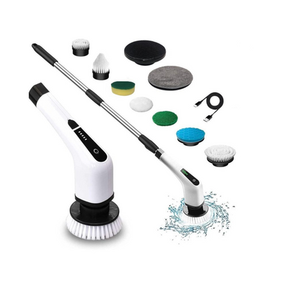 Cepillo de Limpieza Eléctrico 360º MOP Multiuso 9 en 1 Recargable