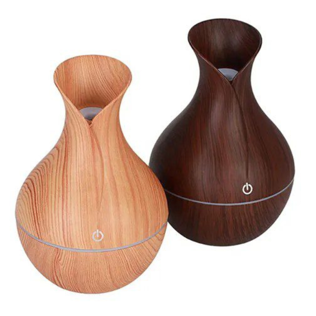 Humidificador Ultrasónico USB Tipo Madera Difusor