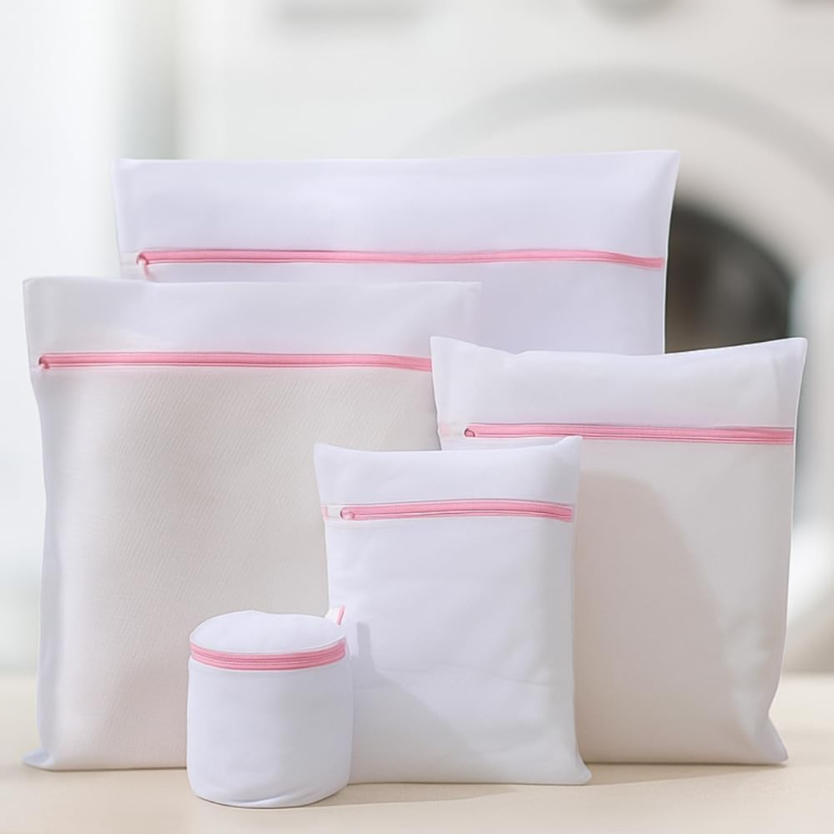 Kit de 5 Bolsas Protectoras para Lavar Ropa en la Máquina