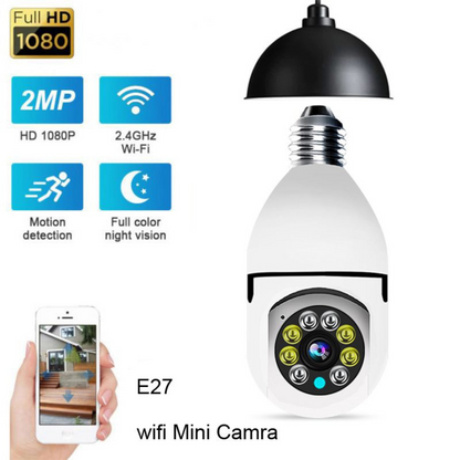Cámara Nocturna Panorámica Giratoria 360 Wifi